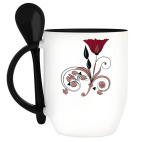 Кружка с ложкой