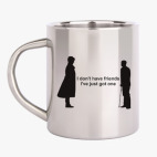 Кружка металлическая