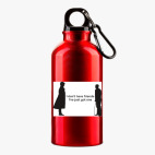 Металлическая бутылка 400 мл UV-DTF