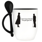 Кружка с ложкой