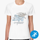 Женская спортивная футболка