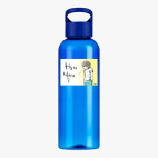 Прозрачная спортивная бутылка