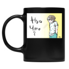 Кружка цветная UV-DTF