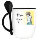 Кружка с ложкой