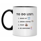 Кружка двухцветная