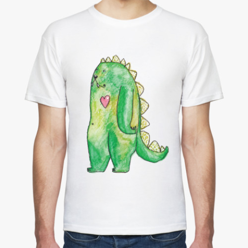 Футболка с принтом Чудодинокот