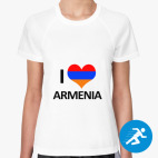 Женская спортивная футболка