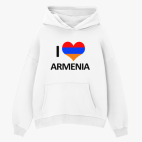 Толстовка худи оверсайз