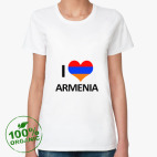 Женская футболка органик