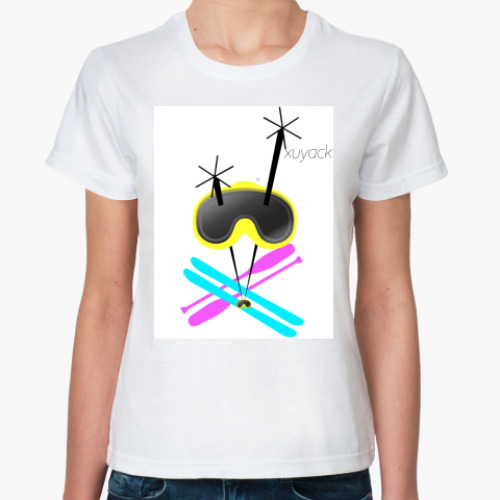 Классическая футболка с принтом Xuyack