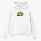 Толстовка худи оверсайз