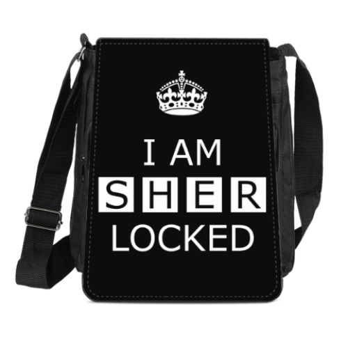 Сумка-планшет с принтом Шерлок Холмс сериал BBC