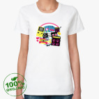 Женская футболка органик