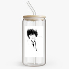 Банка с бамбуковой крышкой