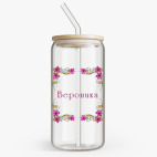 Банка с бамбуковой крышкой