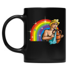 Кружка цветная UV-DTF