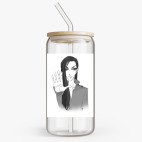 Банка с бамбуковой крышкой