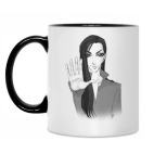 Кружка двухцветная