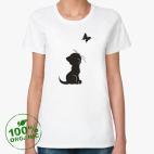 Женская футболка органик