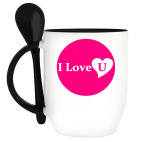 Кружка с ложкой