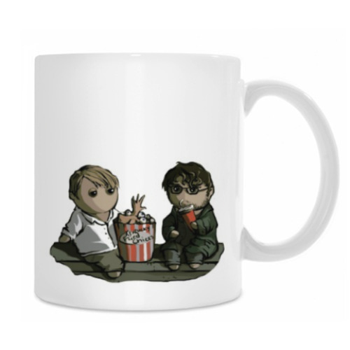 Кружка с принтом Hannibal NBC ( Ганнибал )