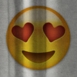 Emoji Смайл: Влюбленный