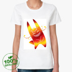 Женская футболка органик