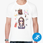 Мужская спортивная футболка