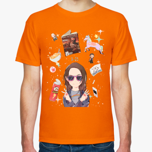 Футболка с принтом X-23