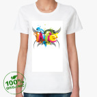 Женская футболка органик