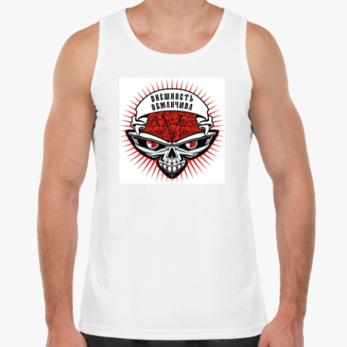 Майка с принтом Бабочка