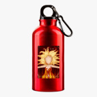 Металлическая бутылка 400 мл UV-DTF