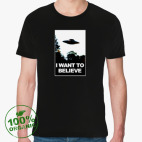 Мужская футболка органик