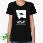 Женская футболка органик