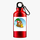 Металлическая бутылка 400 мл UV-DTF