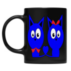 Кружка цветная UV-DTF