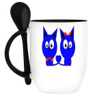 Кружка с ложкой