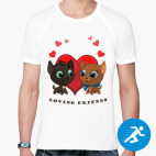 Мужская спортивная футболка