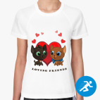 Женская спортивная футболка