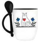 Кружка с ложкой