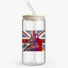 Банка с бамбуковой крышкой