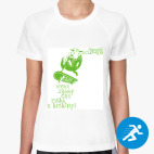 Женская спортивная футболка