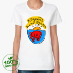 Женская футболка органик