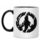 Кружка двухцветная