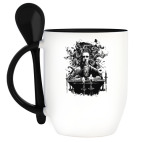 Кружка с ложкой