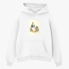 Толстовка худи оверсайз