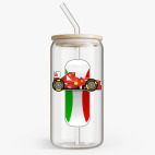 Банка с бамбуковой крышкой