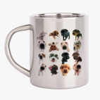 Кружка металлическая