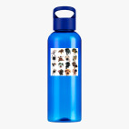 Прозрачная спортивная бутылка