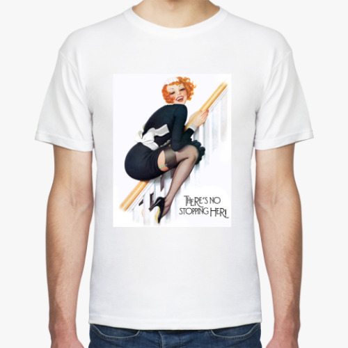 Футболка с принтом Pin-Up Girl